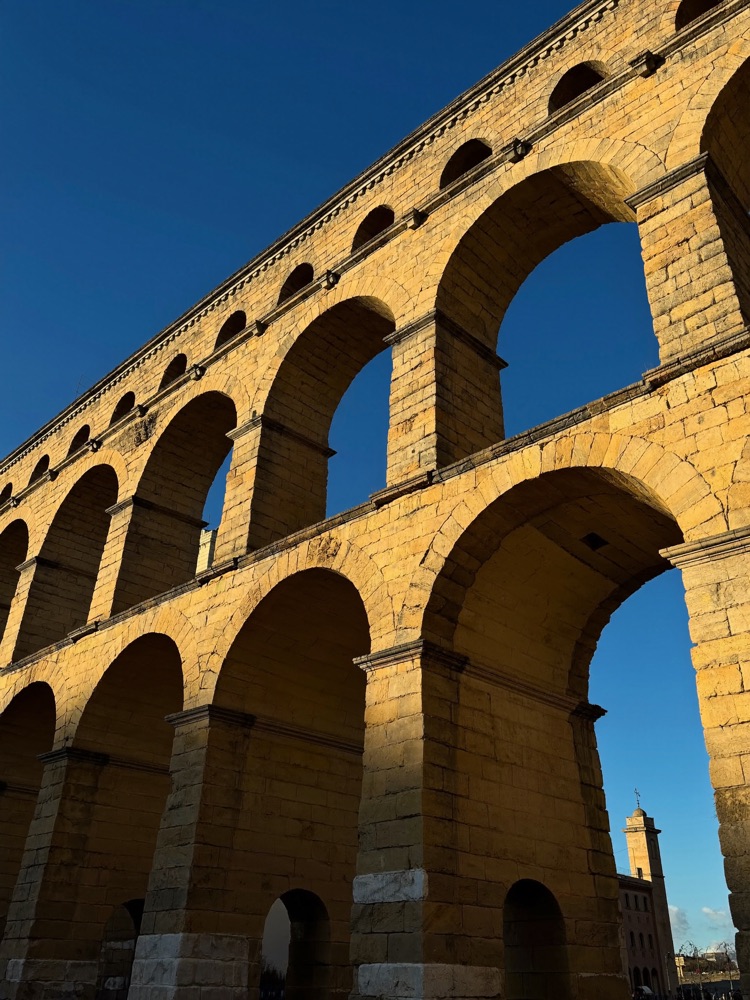 The Roman aqueduct of Segovia, Castile and León